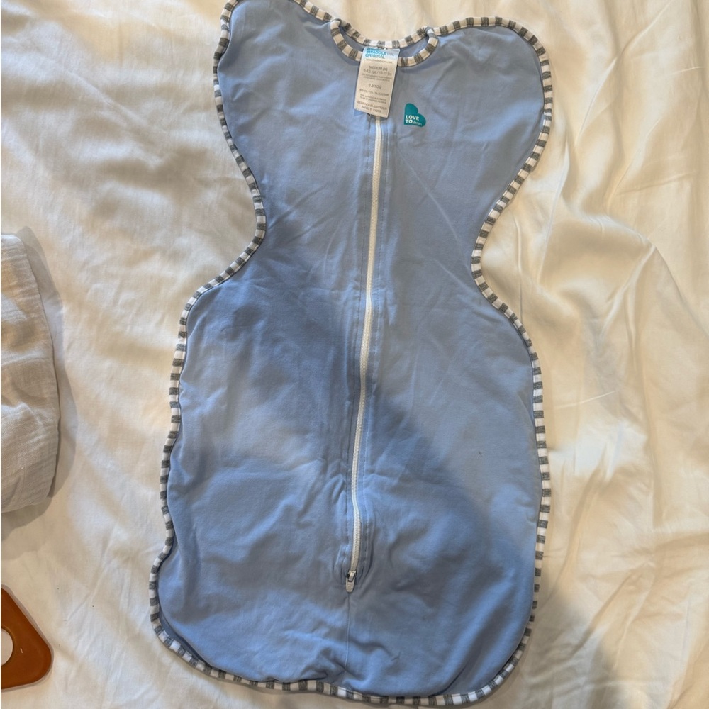 Love to Dream Dusty Blue Swaddle